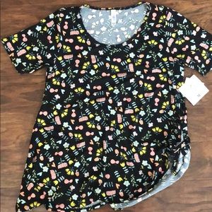 Lularoe Perfect T with flowers